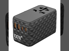 White Universal Travel Charger for All Electronics Stay Connected on the Go